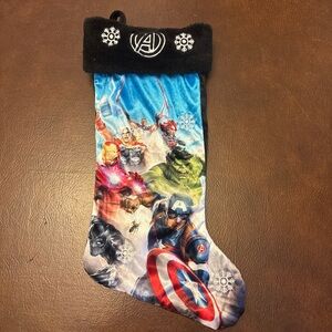 Marvel Superheroes Blue Stocking